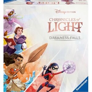 Ravensburger Disney Chronicles Light Darkness Falls Cooperative Board Game 2024